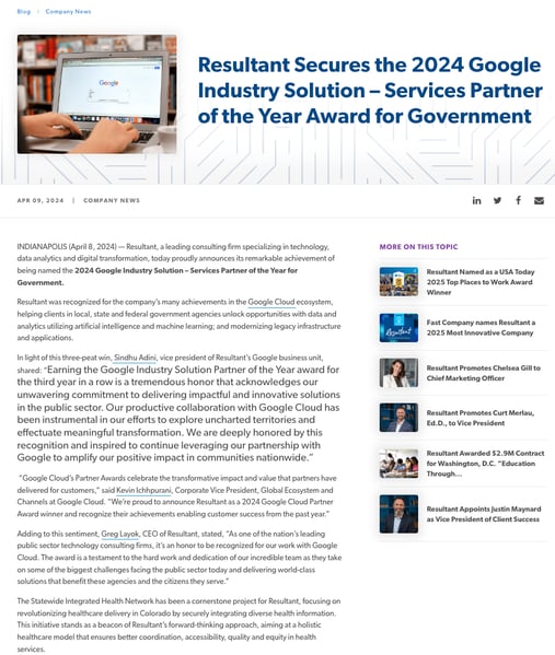 2024 Google Award Blog
